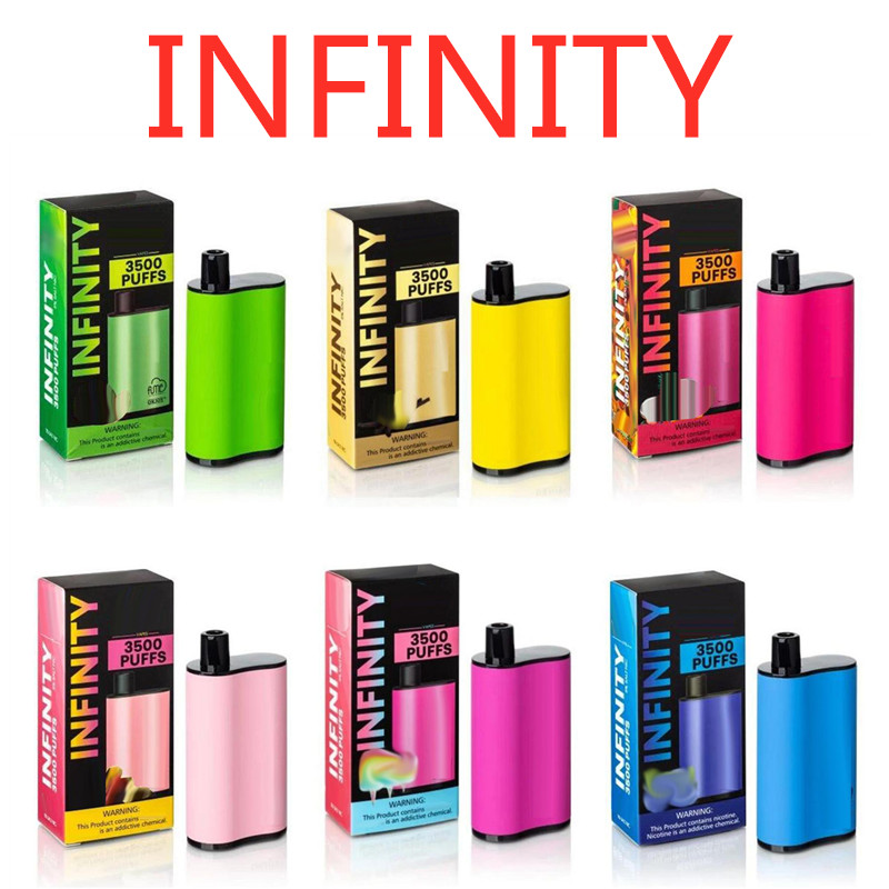 

in stock Fumed INFINITY Disposable e cigarettes 1500mah battery capacity 12ml with 3500 puffs vs extra ultra wholesale
