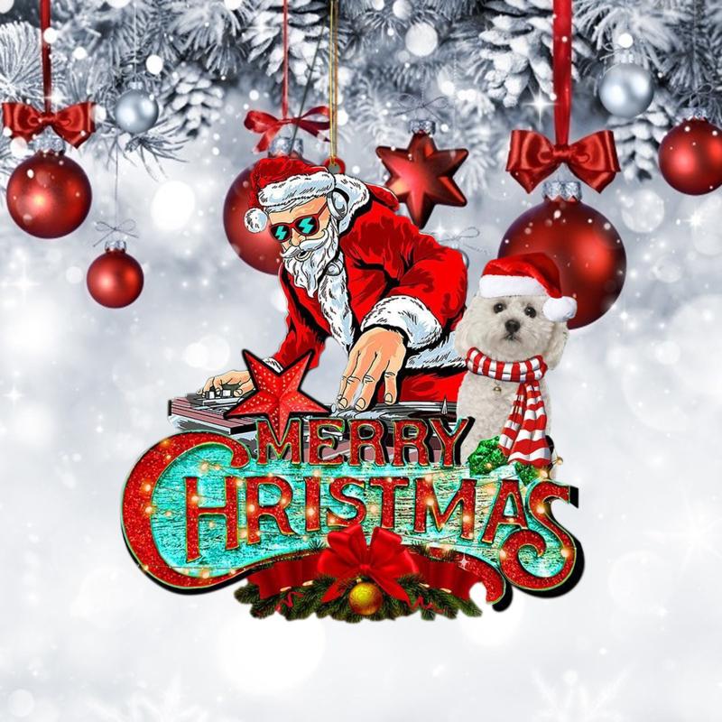 

Christmas Decorations Rocks Santa Claus Festival Decoration With Merry Sign For Holiday Outside Yard Stake