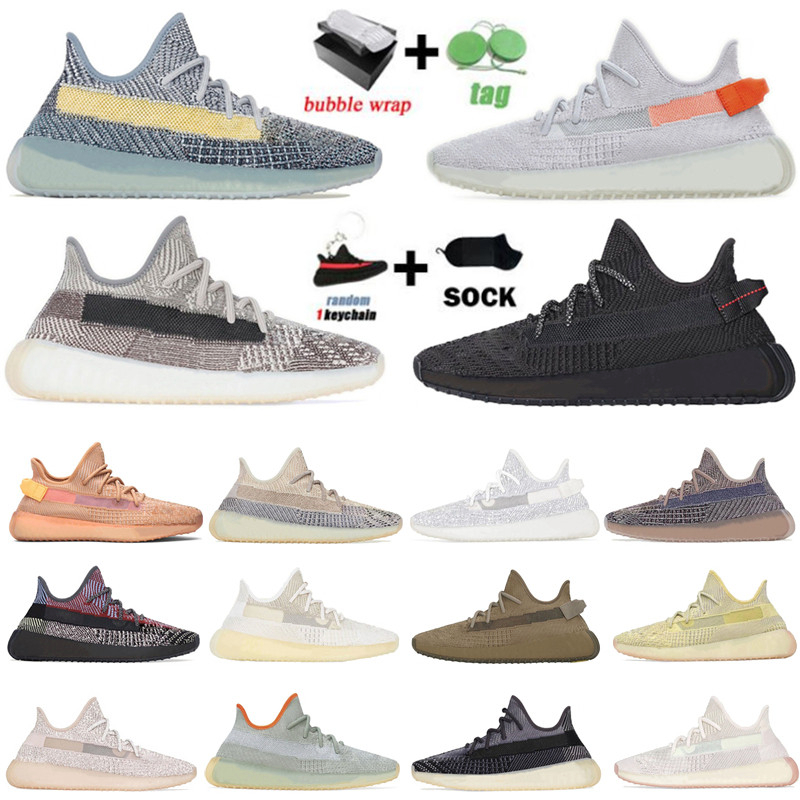 

Top Quality Static Reflective Running shoes 3M Belgua 2.0 Semi Frozen Butter Yellow Blue Shoe Designer Men Women Trainer Sneakers, Box