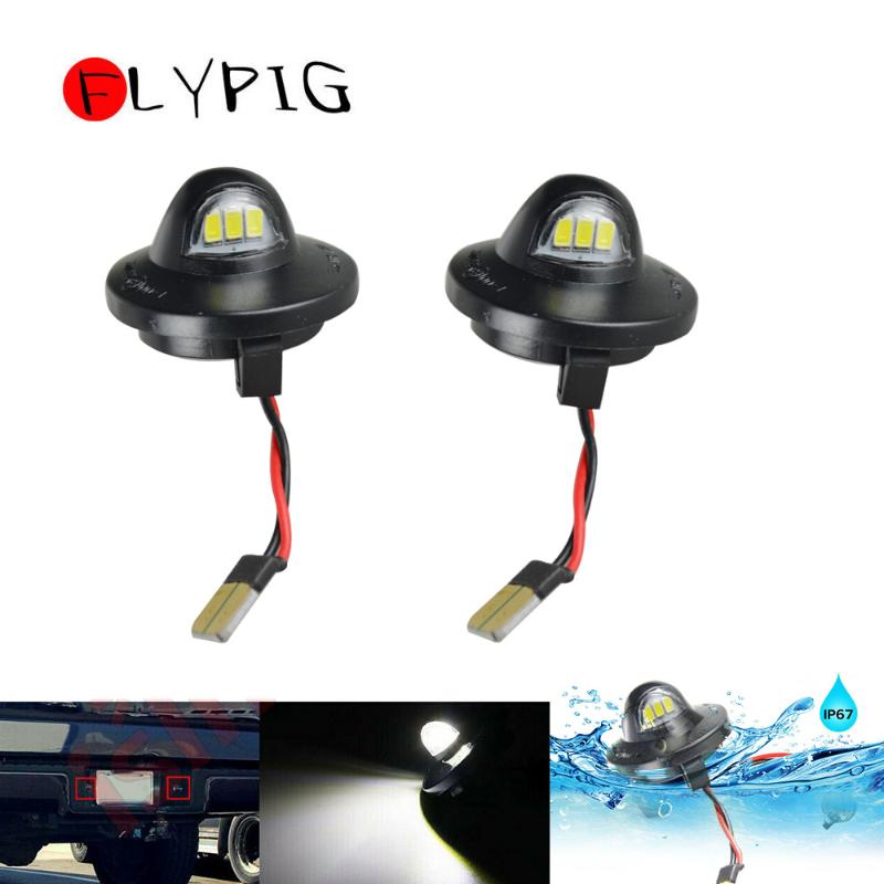 

Car Headlights LED License SUV Vehicle Plate Light Lamp Covers F37Z-13550- For 1990-2014 F-150 Pickup Truck F250 F350