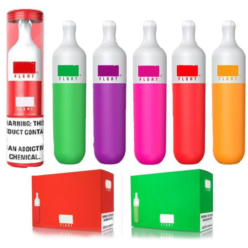 

FLOAT E Cigarette Disposable Device 3000 Puffs 1200mah Battery 8.0ml Pods Starter Kit vapors vs bang switch duo Dazzle King Ghost