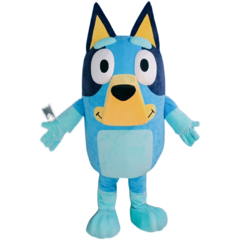 

The Bingo Dog Mascot Costume Adult Cartoon Character Outfit Attractive Suit Plan Birthday Gift, As pic