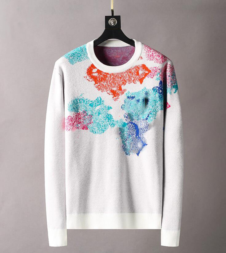 

Men Brand Sweater Letter Embroidery Knitwear Winter Sweatshirt Crew Neck Long Sleeve Sweater for Female Designer Hoodies, Price difference
