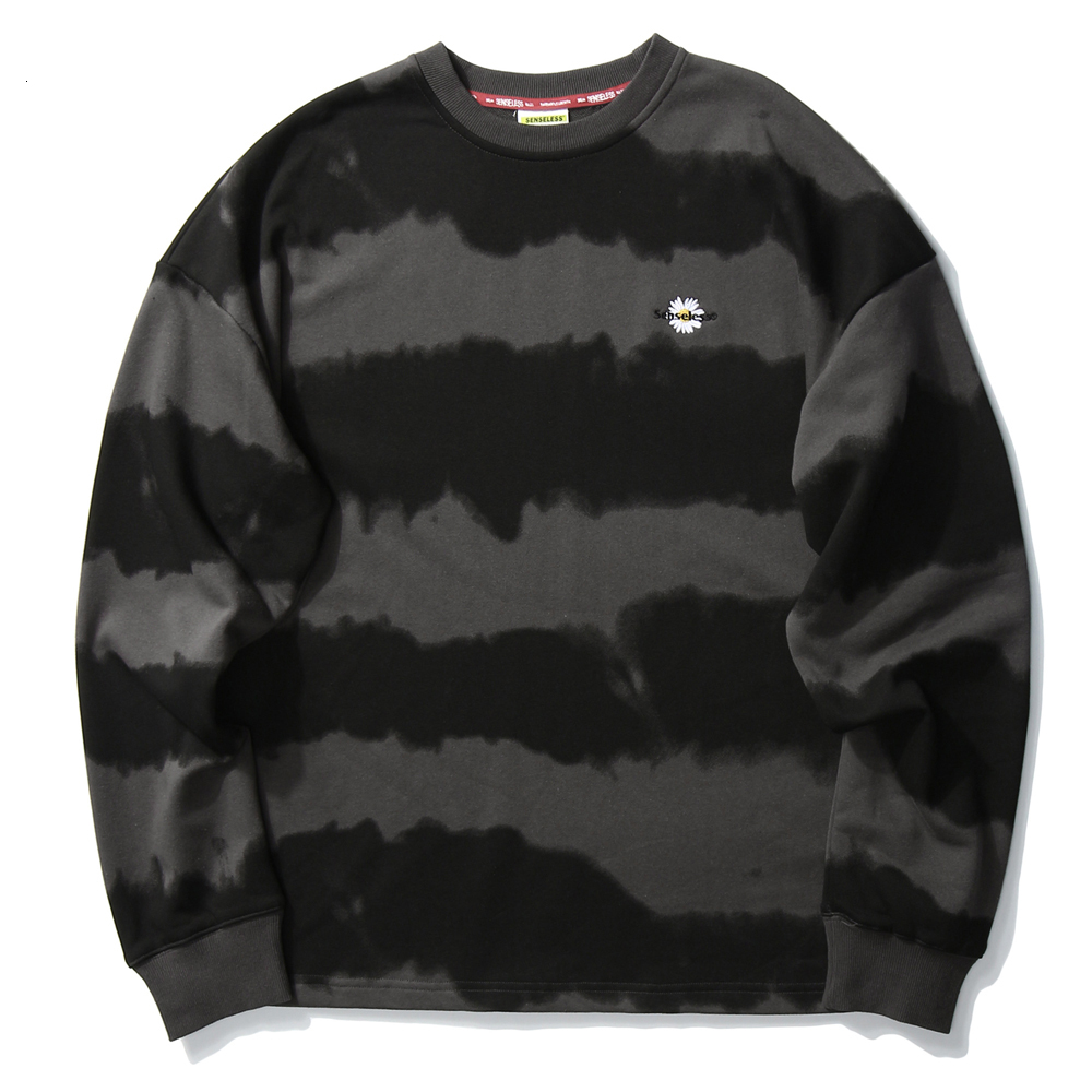 

2021 New Stripe Design Harajuku Pullover Japanese Streetwear Oversized Winter Tops for Women Clothes Womens Clothing Sweatshirts Hzbl, White