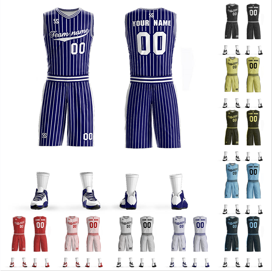 

2021 new men's and women's basketball uniforms custom basketball uniforms sweat-absorbent, breathable and quick-drying sports suit, L18050021-01 as pic