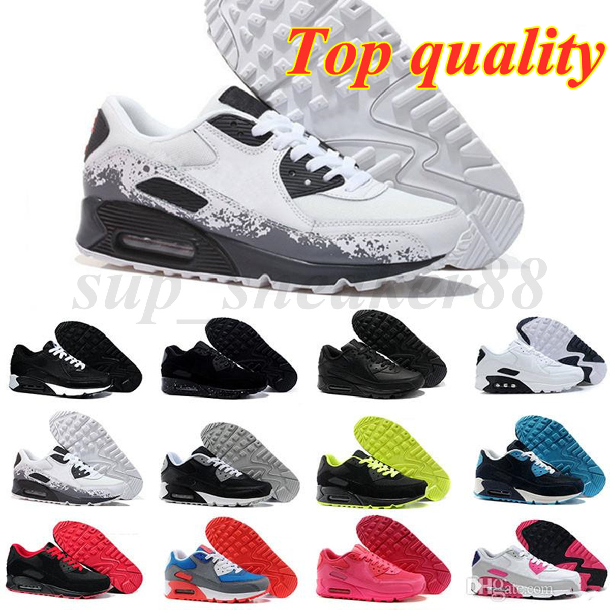 

Men Sneakers Shoes Classic Running Trainer Cushion 90s Surface Breathable Sports Shoe 36-45