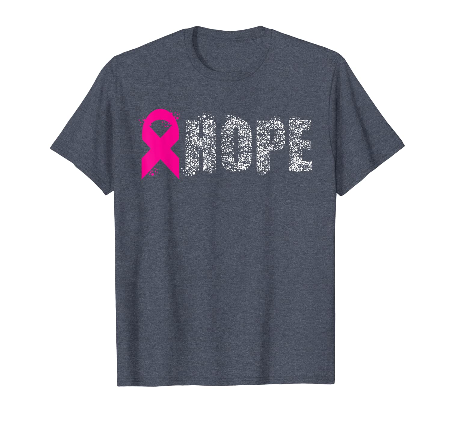 

Pink Ribbon Chemo T-Shirt I Breast Cancer Women Gift, White;black
