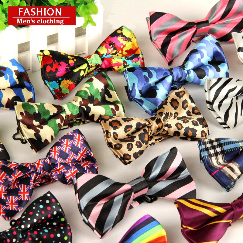 

Bow Ties Luxury Mens Adjustable Students Formal Bowties Butterflies Print Floral Stripe Tuxedo Party Wedding Butterfly Accessory, Black;gray