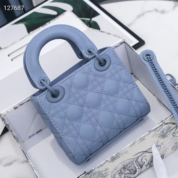 

2021 Top Quality Designer Luxury Women Handbag Fashion Shoulder Bag Lady Check Embroidered Princess Bag, 11111
