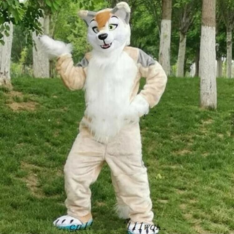 Stage Performance Fox Dog Mascot Costume Halloween Christmas Fancy Party Cartoon Character Outfit Suit Adult Women Men Dress Carnival Unisex Adul-image-735944945