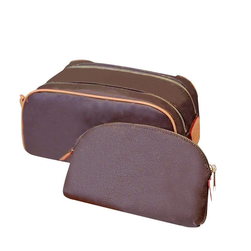 

Makeup Bag designer Handbags Handbag wallet Goyard high quality Brown PU large capacity cosmetic bags toiletry Travel home essentials