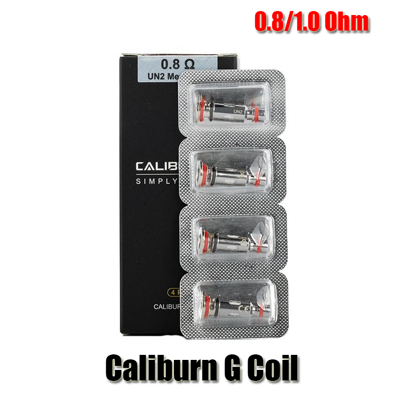 

Original Caliburn G Coil E Cigarette 1.0Ohm Mesh 0.8Ohm UN2 Meshed-H Replacement Coils Head For Pod System Kit Authentic