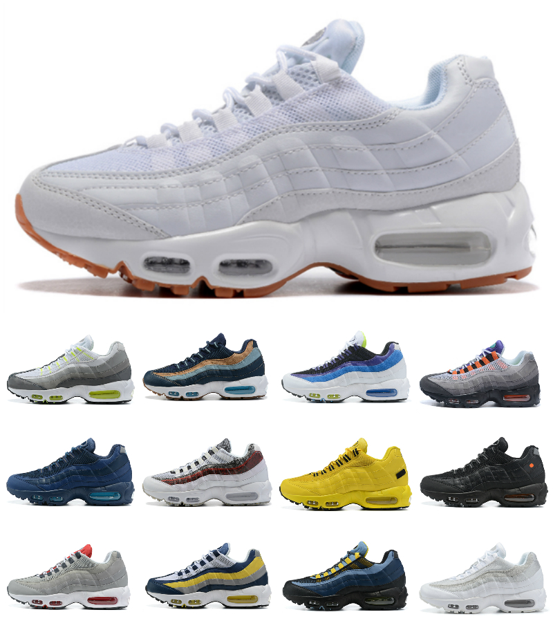 

NYC Taxi 95 OG Mens Casual Running Shoes 95s Yin Yang white triple black Neon Grape Sean Wotherspoon Greedy Airs trainers Midnight Navy Grey Crimson sports sneakers, Bubble package bag