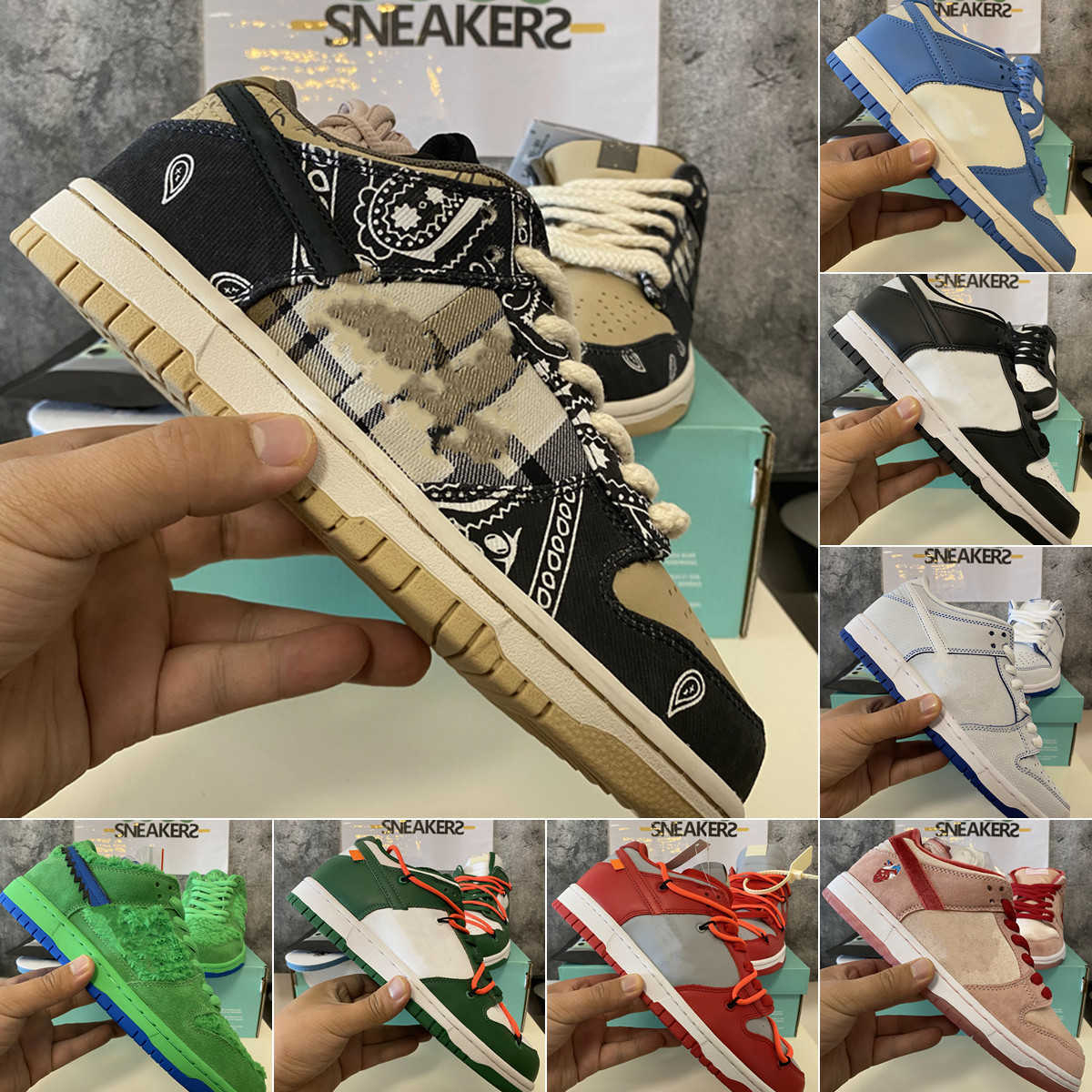 

Top Quality Dunks Low PRM Large Big Size Men Women Shoes Running Sneakers UK11 UK12 US12 US13 EUR46 EUR47 Platform Designer UNC Kentucky, A26