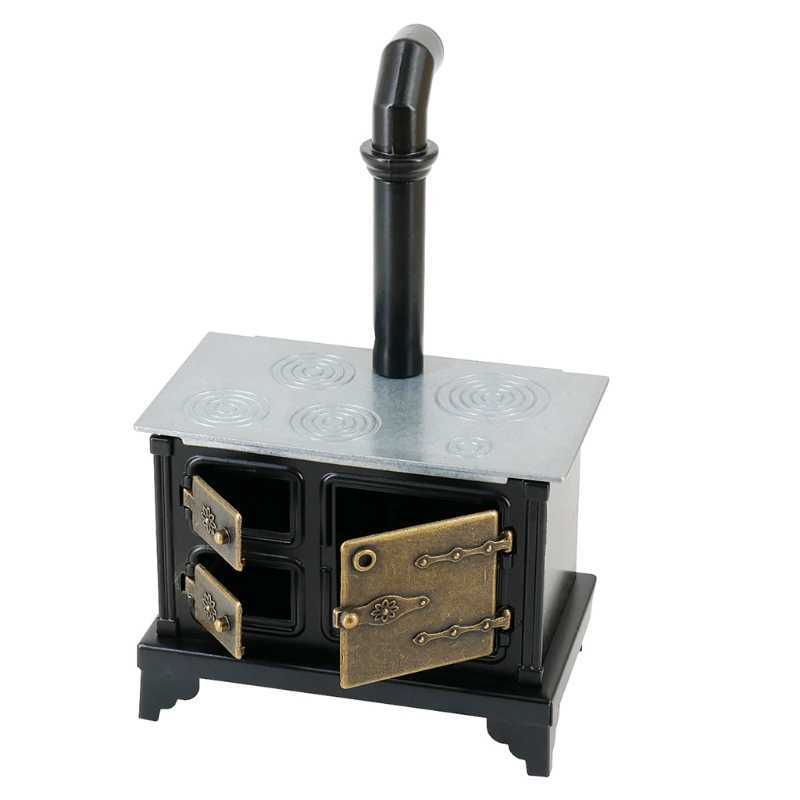 

1:12 Scale Mini Stove Chimney Model Dollhouse Miniature Accessories Kitchen Toy Dropshipping Q0525
