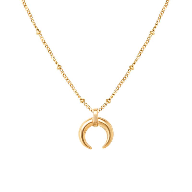 

Chains Clavicle Chain, Women's Fashion And Versatile, Simple Gold Plated Decorative Side Package, Bead Chain P320
