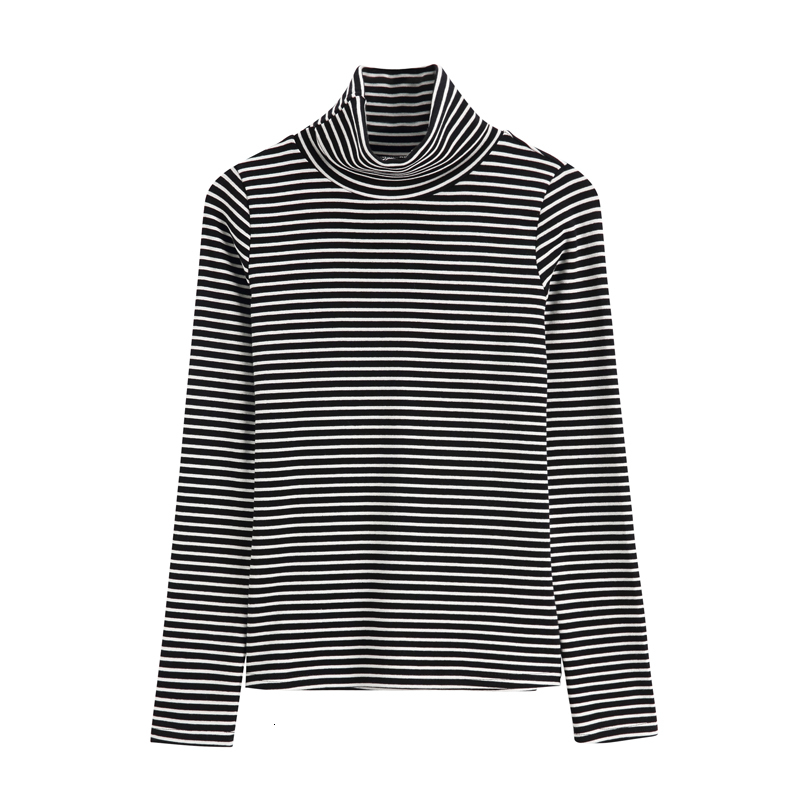 

2021 Women Spring High Striped Sleeve Shirts 97% Cotton Female Shirt Thin Women's Clothing Tops S1lw, White