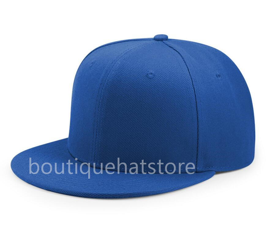 

2021 Custom Light Blue Color Baseball Sport Fitted Cap Men's Women's Full Closed Caps Casual Leisure Solid Color Flat Basball Sized hats, Blue;gray