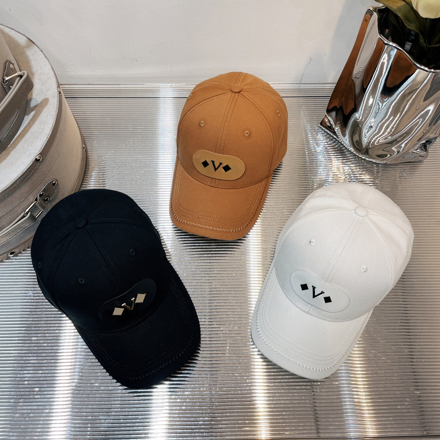 

Hot Ball Caps Street Fashion Hats Letter Geometric Design for Man Woman 3 Color Dome Cap Top Quality, C1