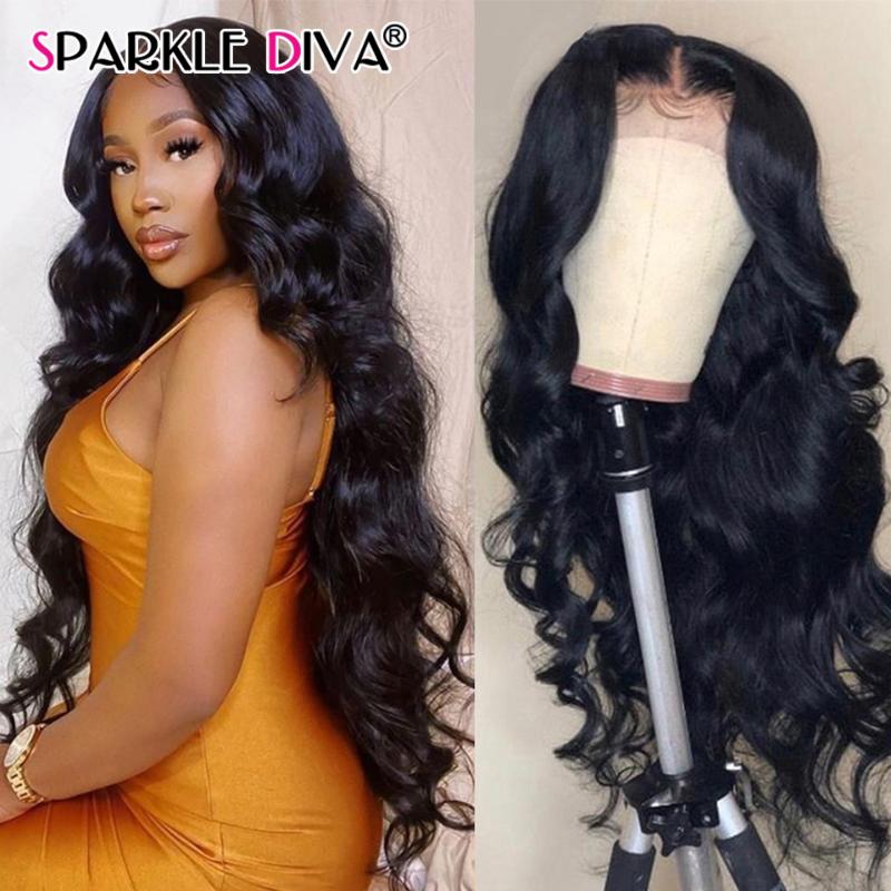 

Body Wave 4x4 Lace Closure Wigs For Women Human Hair Wig Pre Plucked 150% Density Brazilian Straight Human Hair Wigs Remy, As pic