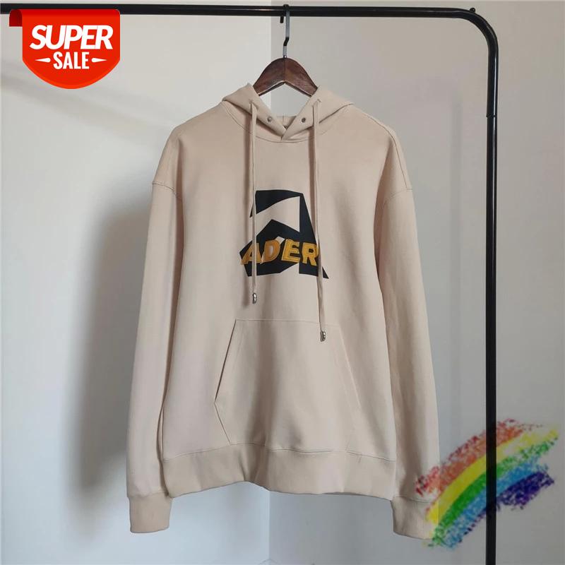 

Embroidery Adererror Hoodie Men Women Ader Error Pullover Seam Stickers Mask Hoodies Back Z-stitch Hooded Sweatshirts #4H2Z, Black