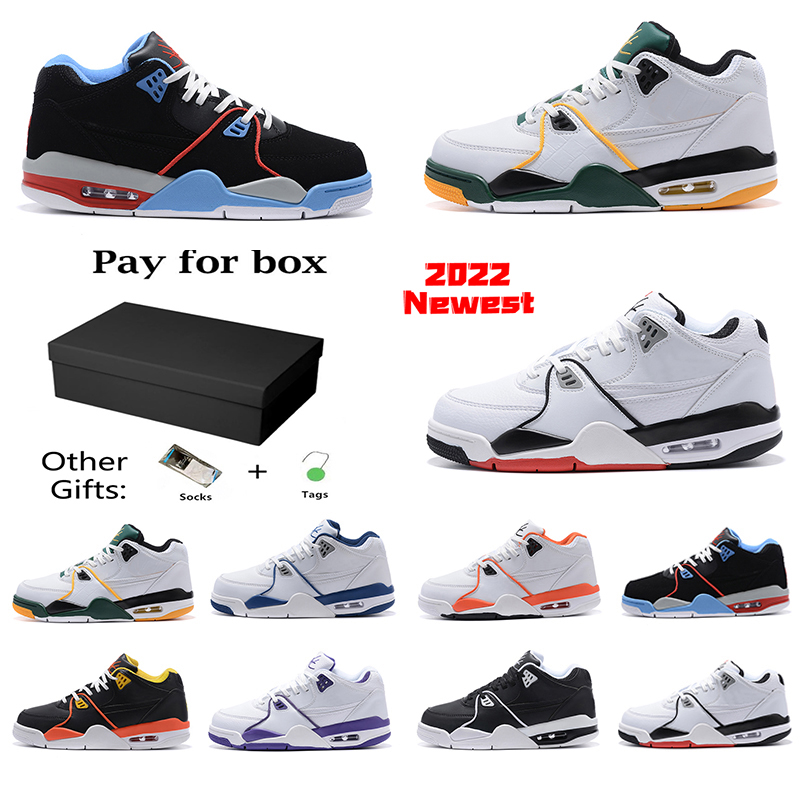 

2022 og Flight 89 mens running shoes Court purple Raygun Black white oreo Rucker Park True Blue red yellow men sports sneakers outdoor jogging walking With box 40-45, Item#7
