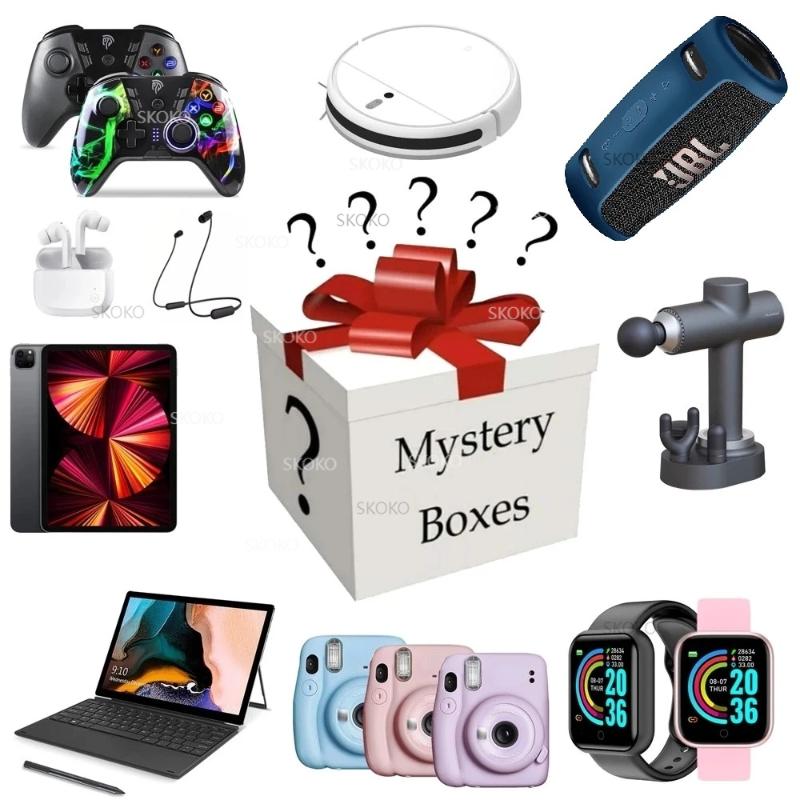 Cadeau Wrap Noël Chucky Mystery Box 100% gagnant surprise Nombre aveugle Année de produit numérique 2022 cadeaux