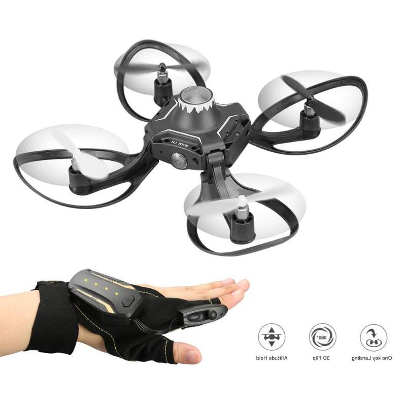 

Mini Gesture Induction Drone Camera Remote Control Helicopter Four-Axis Drone 2.4G Foldable One-Click Return Childrens Toy Gift