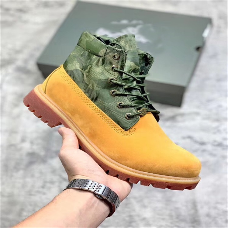 

2021 Women Man Martin Boots Winter Autumn Brand Designer Leather Canvas Shoes Round Toe Low Heeled Warm Outdoor Hiking Many Colors Top Quality, Color5