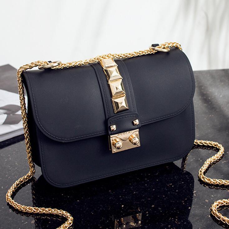 

wholesale women bag of high quality environmentally friendly fabrics womenes jelly handbag frosted womens chain bags summer matte beach handbags