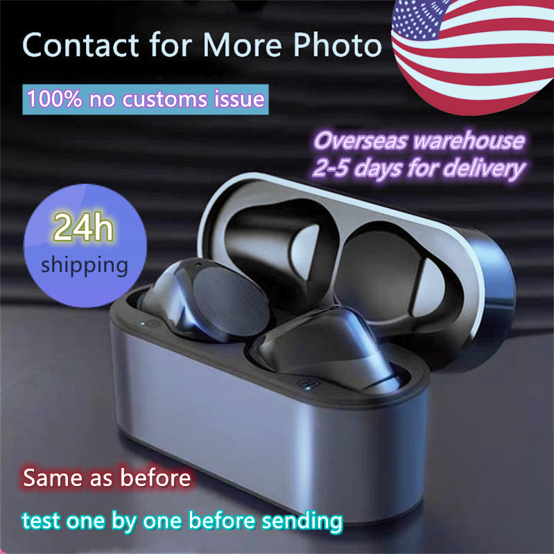 

Newest Gen 3 Wireless Earphones Transparency Metal Rename GPS Wireless Charging Bluetooth Headphones Generation In-Ear Detection For Cell Phone, White