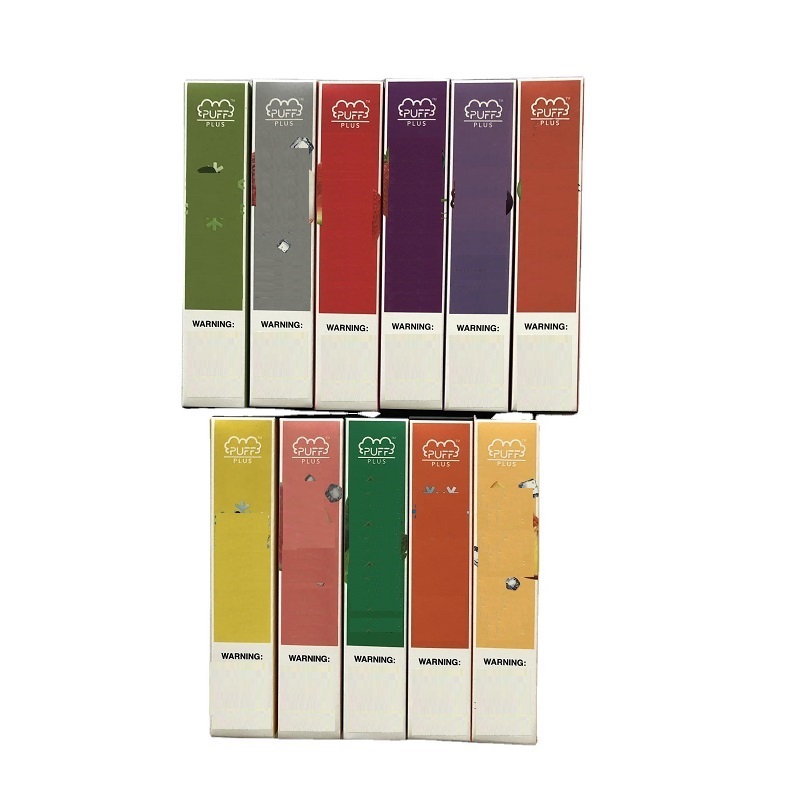 ON SALE 80 Color Disposable E- cigarettes Puff bar Plus Vape 450mAh 500hits Pre-Filled Portable device XXL double max bang air bar lux-image-658981017
