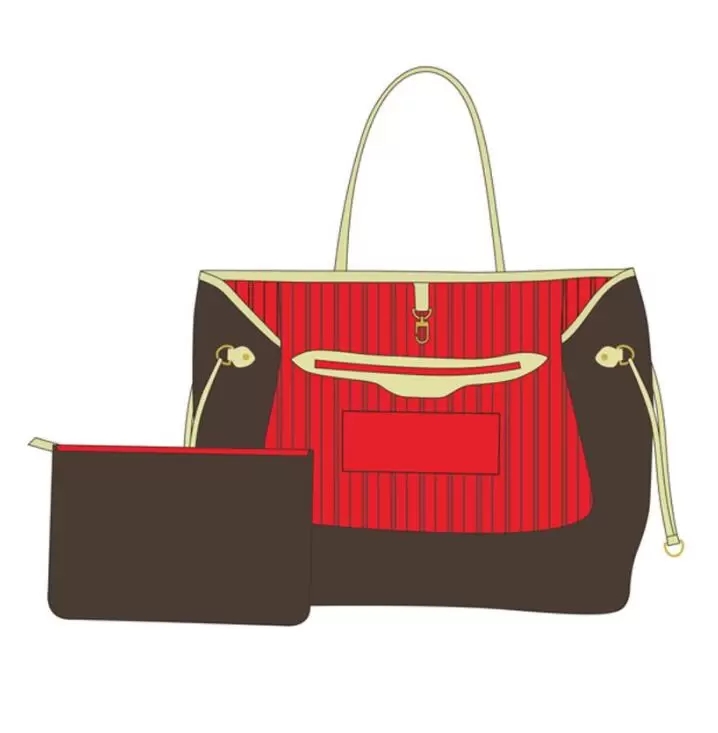 

new fashion women handbags ladies designer composite bags lady clutch bag shoulder tote female purse wallet mm size gglvlouis&#1