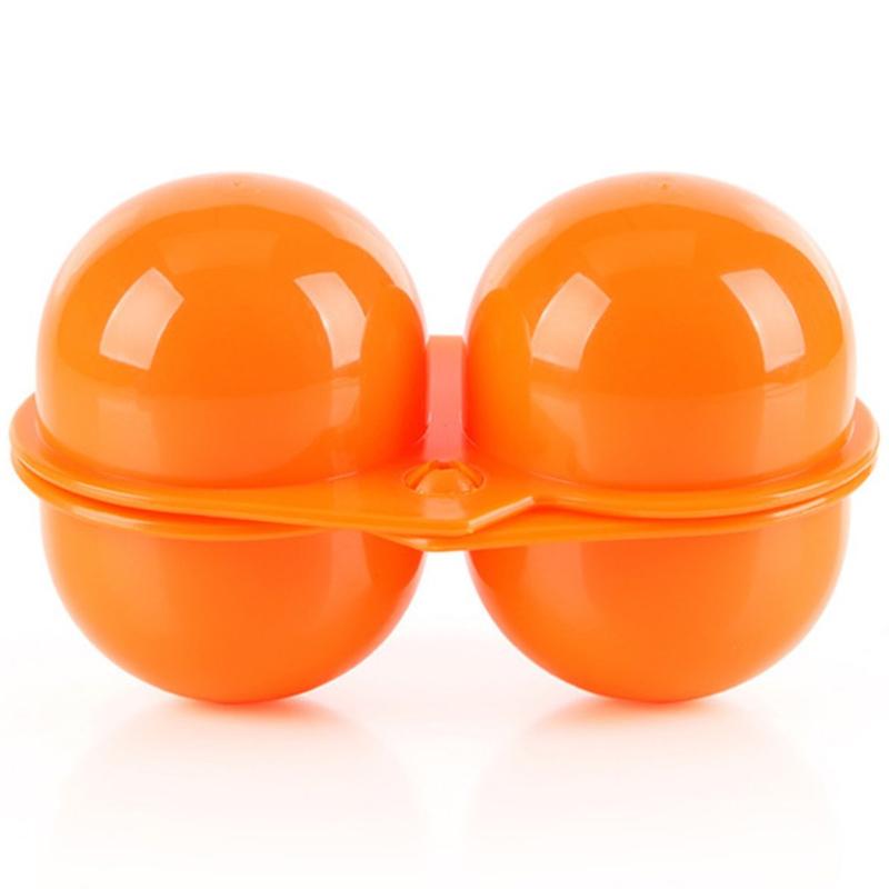 

Storage Bottles & Jars Portable Folding Egg Holder Carrier 2 Compartment Box Outdoor Camping Hiking Picnic Plastic Container
