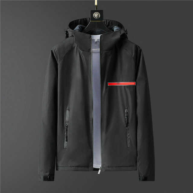 

Mens Jacket jackets coats man designer Men's coat winter and autumn Fashion Zipper Loose Casual Outdoor Overshirt clothes Letters hooded