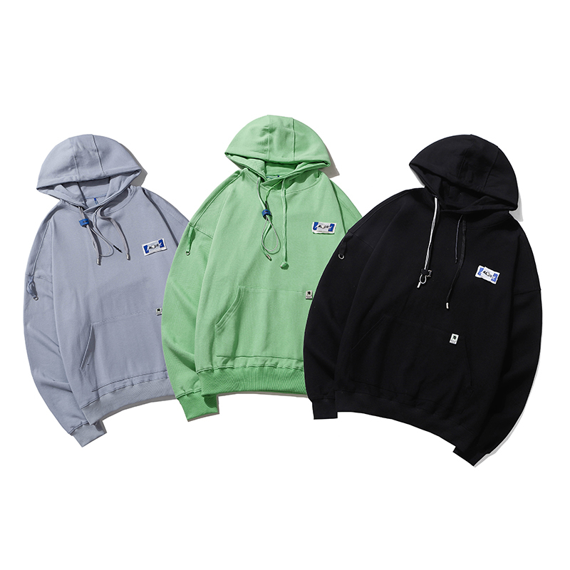 

2021 New 21fw Top Korea Hip Hop Adhesive Ader Oblique Hat Asymmetry Sweatshirts Oversized Men Women Embroidery Hoodie 4hsz