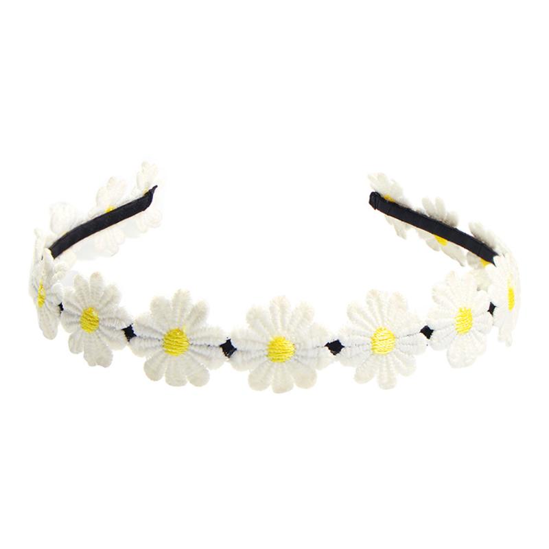 

Hair Clips & Barrettes Korean Summer Beach Fashion Simple Boutique Small Fresh Simulation White Daisy Sexy Temperament Women Wholesale, Golden;silver