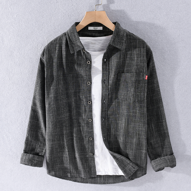 

2021 Sleeve with Long Sleeves, Solid Cotton Shirt Pure Male Casual Men's Shirts for Men in Comfortable Fashion Dyoe, Games