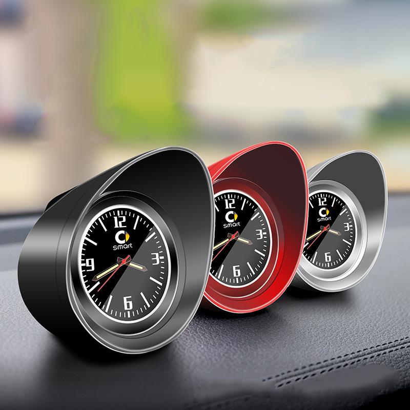 

Interior Decorations Car Dashboard Ornament Automatic Quartz Watch Decoration Accessories
