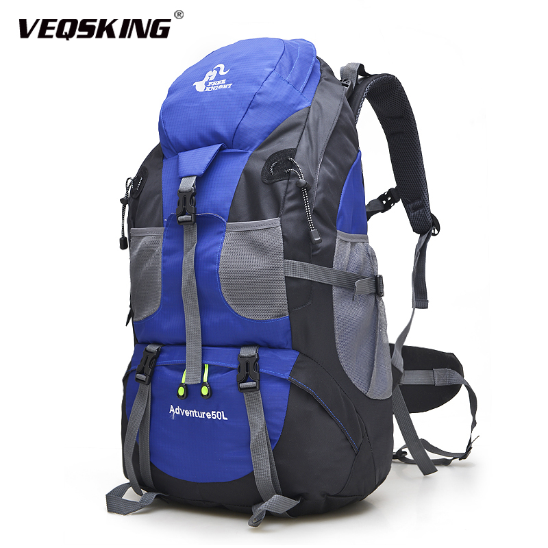 

Free Knight 50L Outdoor Hiking Backpacks Waterproof Travel Mountain Backpack Trekking Camping Climbing Bags Sport Hiking Bags, 1 pcs random color