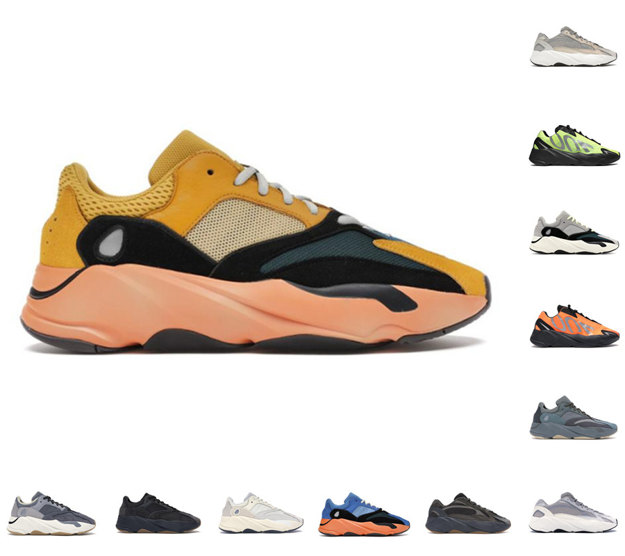 

Latest Enflame Amber runner 700 V1 V2 V3 running shoes Cream bright blue sun Reflective Solid Grey Inertia Orange tint Utility Black Static Vanta men women sneakers, Original shoe box