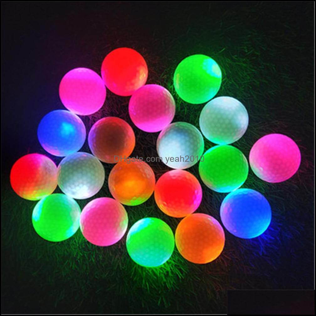 

Sports & Outdoorsfashion Mti-Color Light Up Golf Balls Flashing Led Electronic Practice Small Night Golfing Ball Glowing Drop Delivery 2021