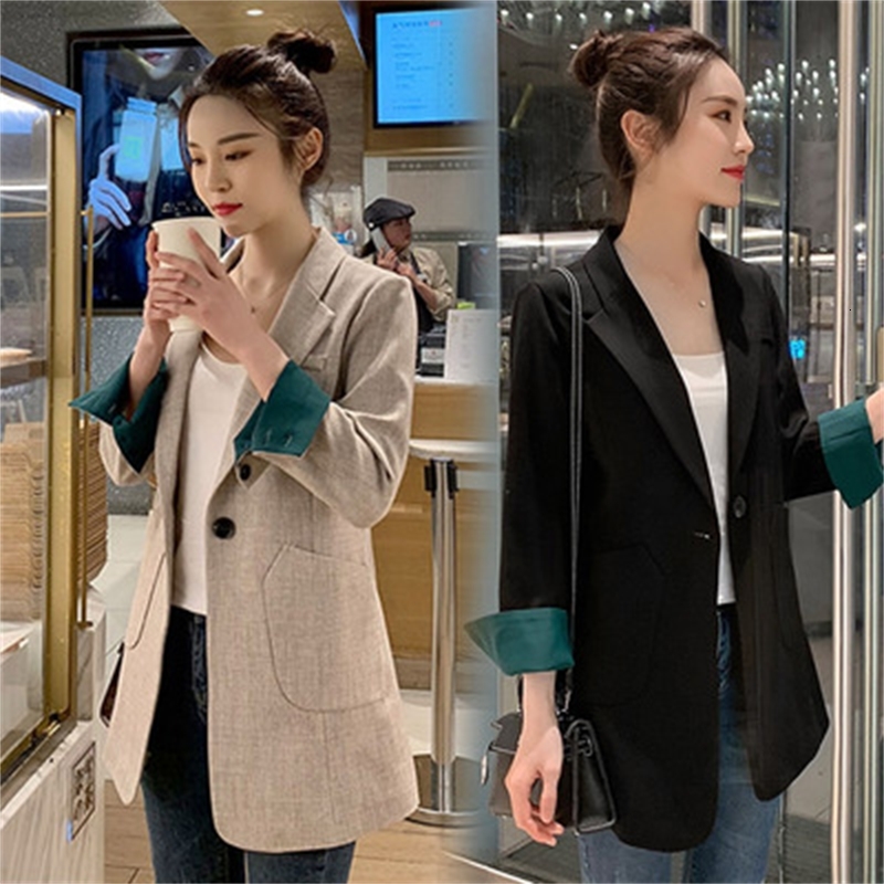 

Fashion Ladies Small Jacket Europe and America 2021 New Female Spring Retro Chic Women's Suit Fgfw