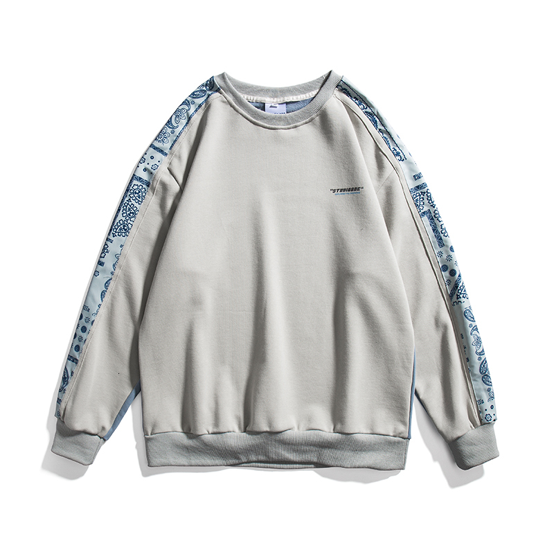 

2021 New Hip Hop Streetwear Wear Slash-neck Neck Sleeves Long Top Gray Male Hoodie Casual Clothing Qraa, Games