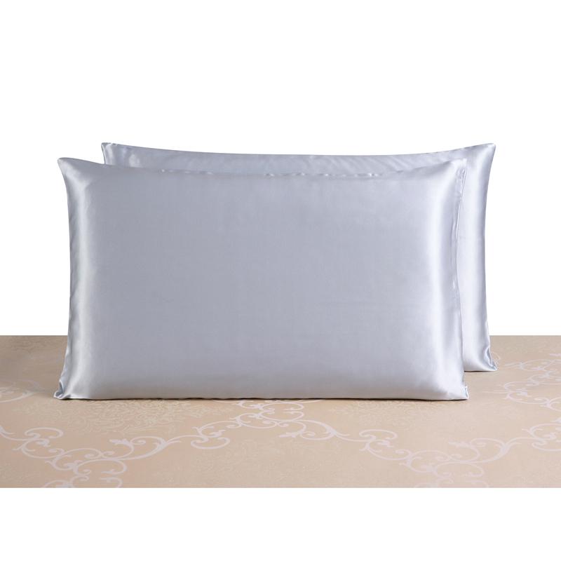 

7 Silk Pillowcase High Quality Both Sides 100% Pure Mulberry Silk Soft Comfortable 19 Momme Pillow Case 50*75 Cm