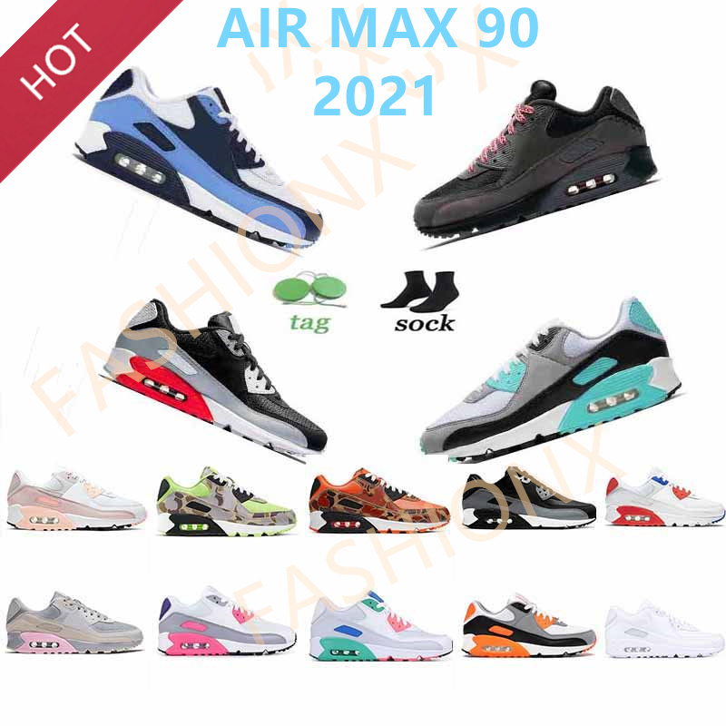 

AIR 90 shoes men women chaussures vapoma 90s running shoe Camo Worldwide Pine Green Supernova triple white total orange Mixtape Black outdoor trainersSneakers, 20