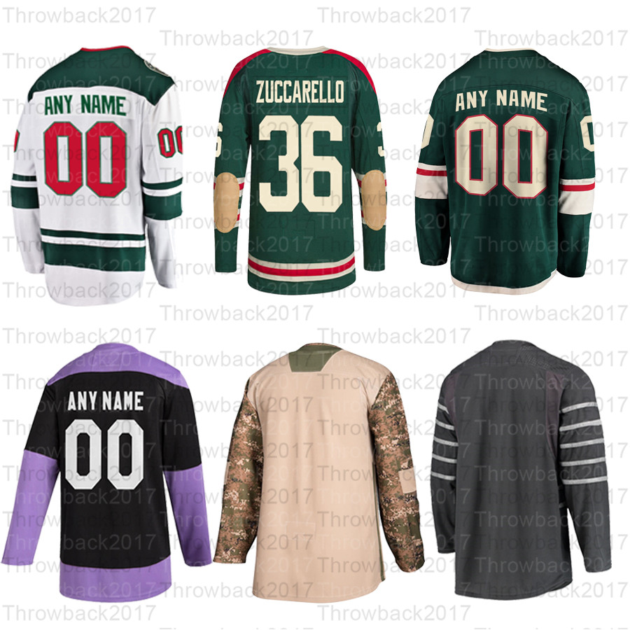 

Custom Hockey Jerseys 24 Matt Dumba 40 Devan Dubnyk 20 Ryan Suter 46 Jared Spurgeon 77 Brad Hunt 97 Kirill kaprizov, Black;red