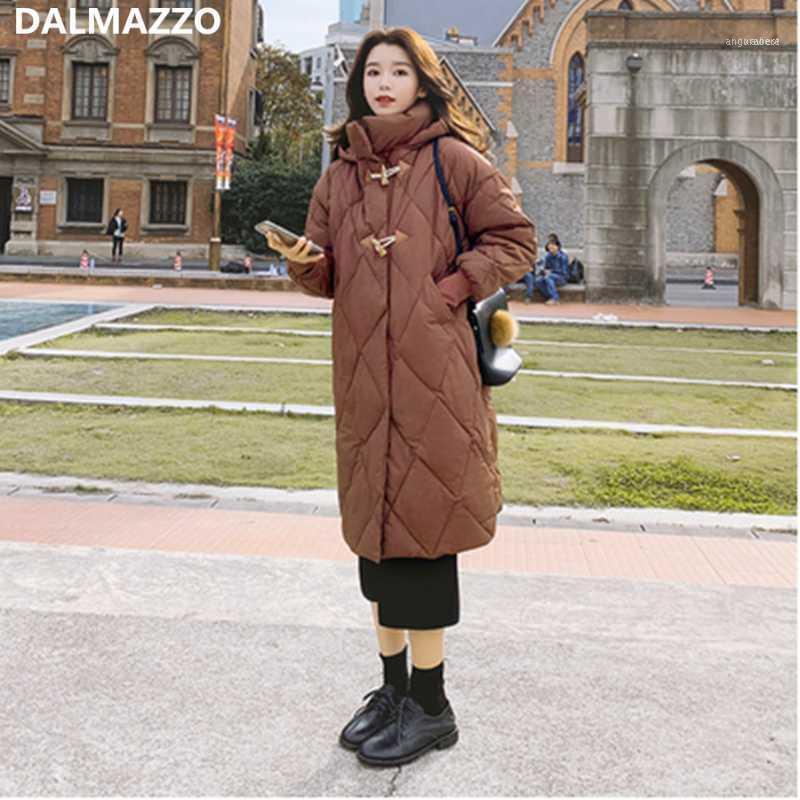 

Women' Down & Parkas Drop 2021 Est Winter Women Fashion Loose Hooded Jacket Coats Clothes Thicken Warm Pocket Long Coat Mujer1, Short-picture color