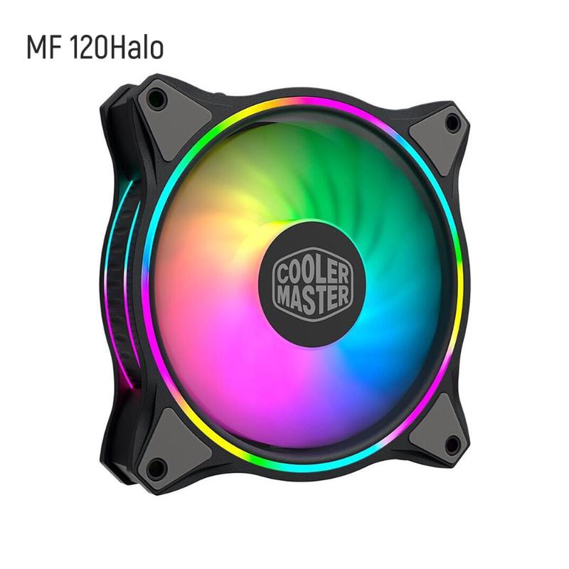 

Fans & Coolings Cooler Extreme MF120 Halo Chassis Fan Cooling 12CM Mute RGB Lighting Effect Argb Synchronization CPU Silent