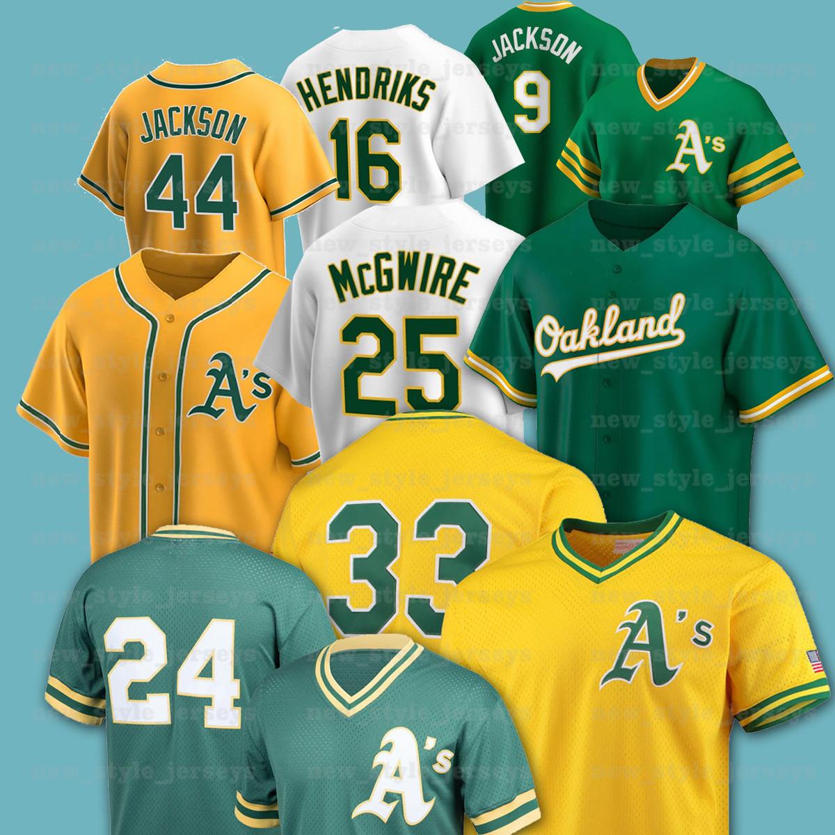 

26 MATT CHAPMAN Khris Davis JOSE CANSECO RICKEY HENDERSON Baseball Z8 Reggie Jackson Ramon Laureano Oakland Athletics Jerseys, Blue;black